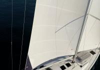 sailing yacht sailboat rigging mast main sail genoa deck